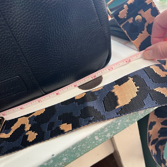 Pom-pom London City  Plus black bag with two straps - Picture 2 of 7